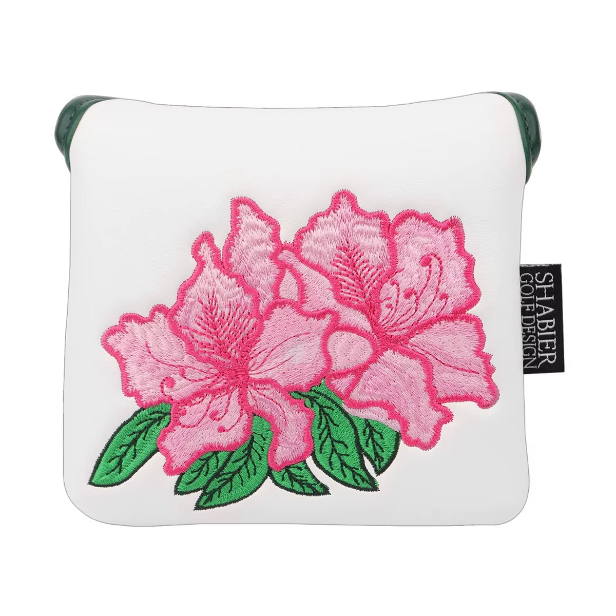 Azalea Bloom (White) - Mallet Putter Cover