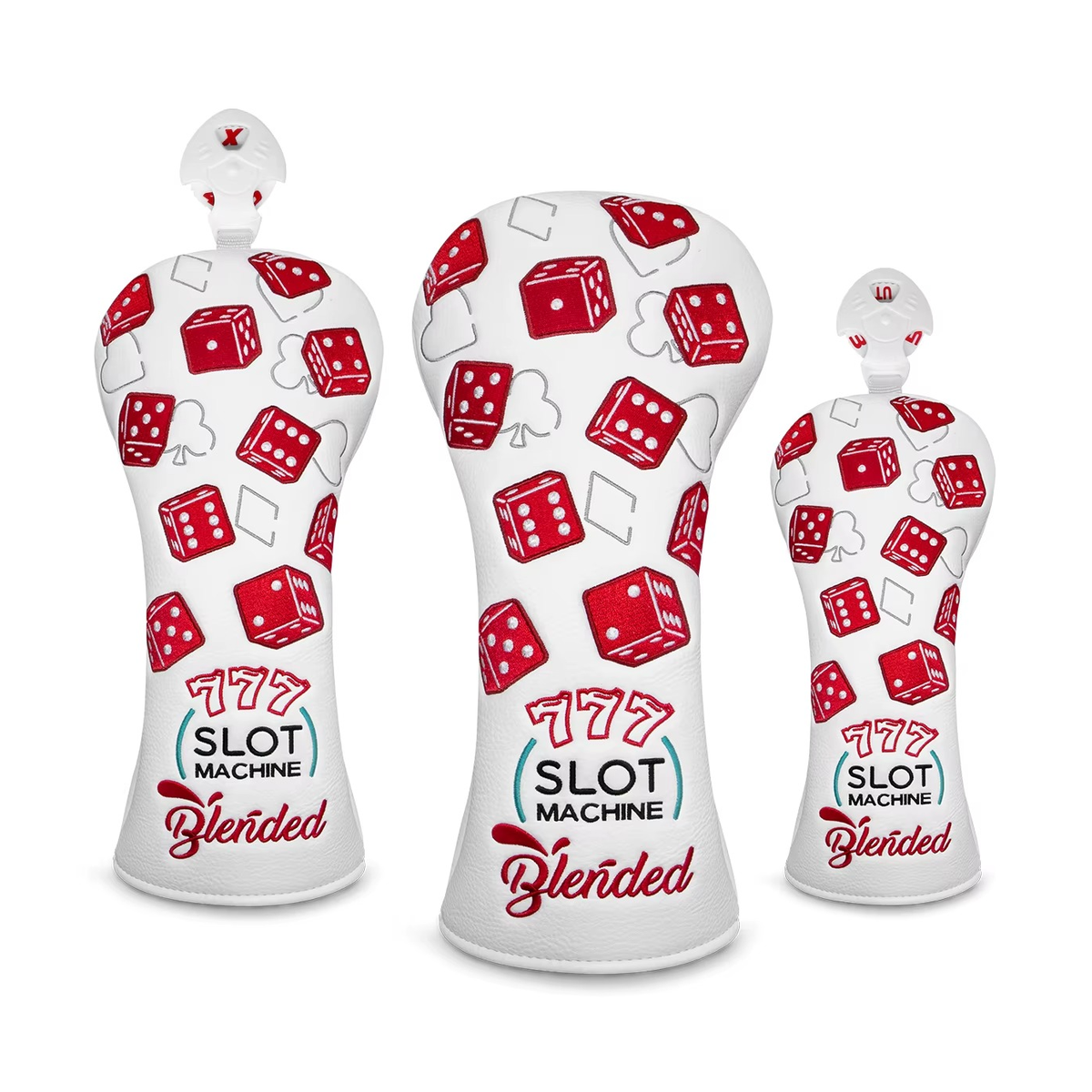 High Roller (White) Wood Cover Set