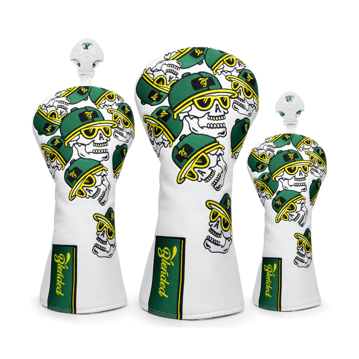 Skull Caddy Wood Cover Set