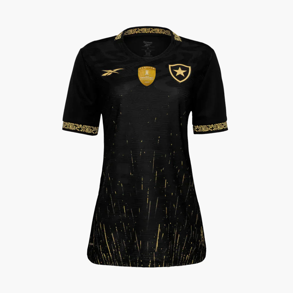 Camisa Feminina Reebok Botafogo 2024/25 II - Patch Libertadores