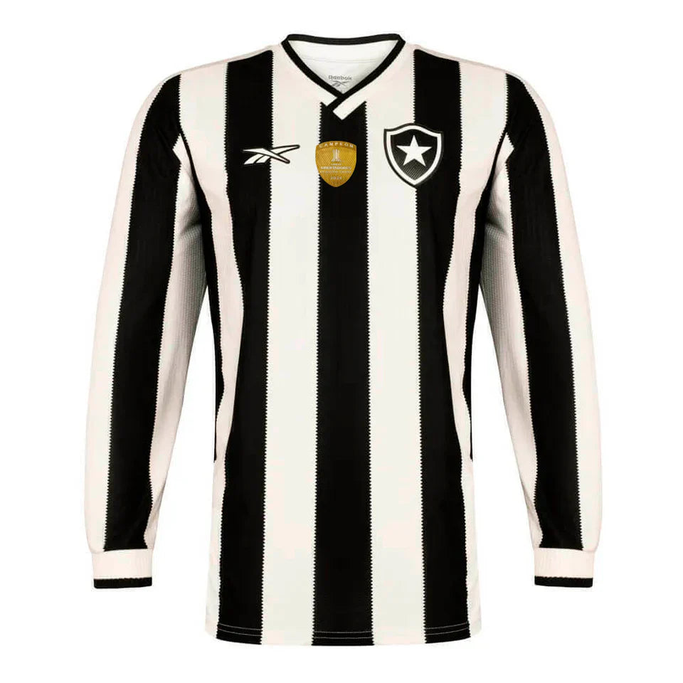 Camisa Manga Longa Reebok Botafogo 2024/25 Long Sleeve - Patch Libertadores