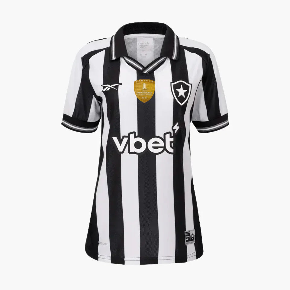 Camisa Feminina Reebok Botafogo 2025/26 - Patch Campeao Libertadores
