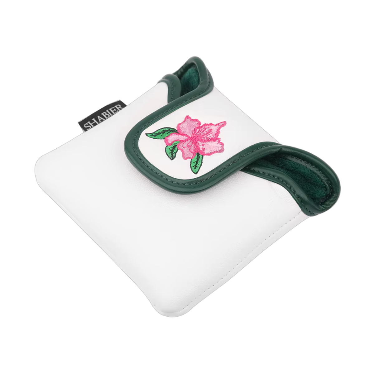 Azalea Bloom (White) - Mallet Putter Cover