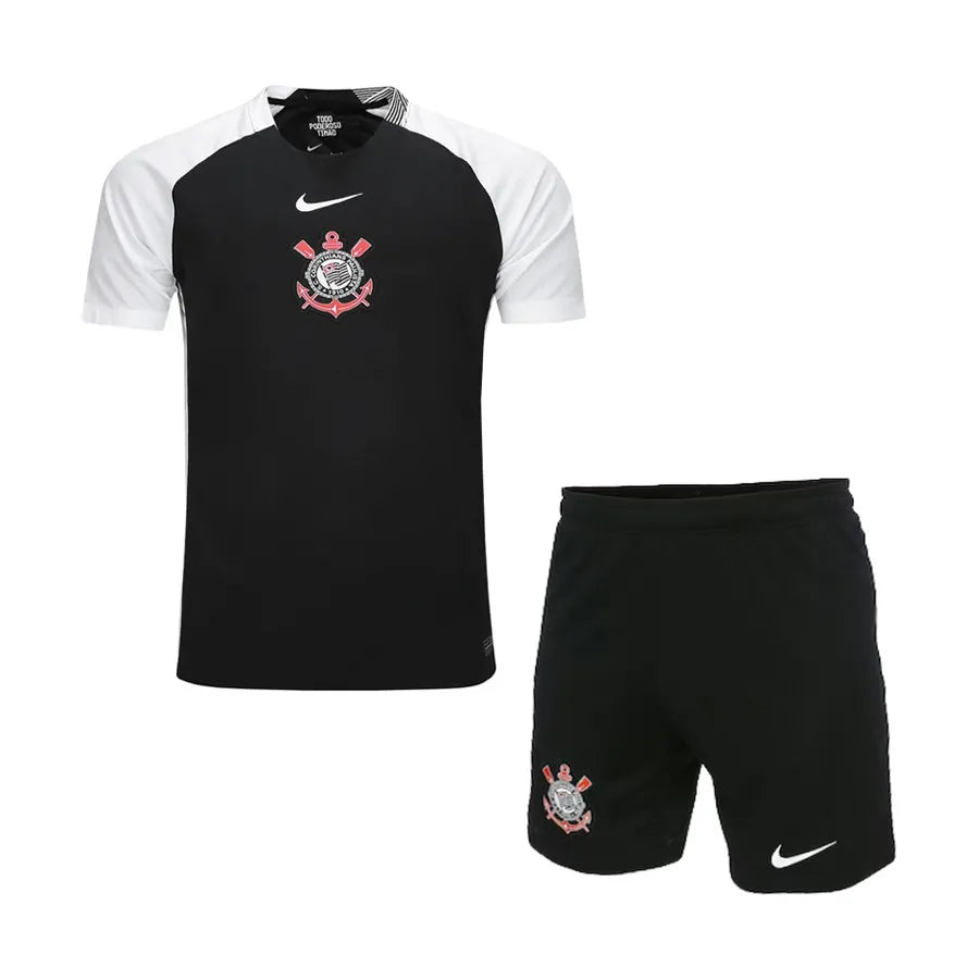 Corinthians 2025/26 Away Kids Kit