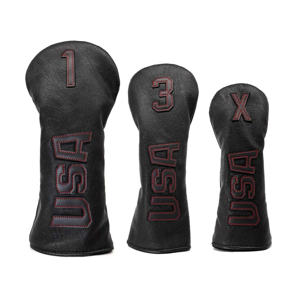 USA Wood Cover Set (Red)