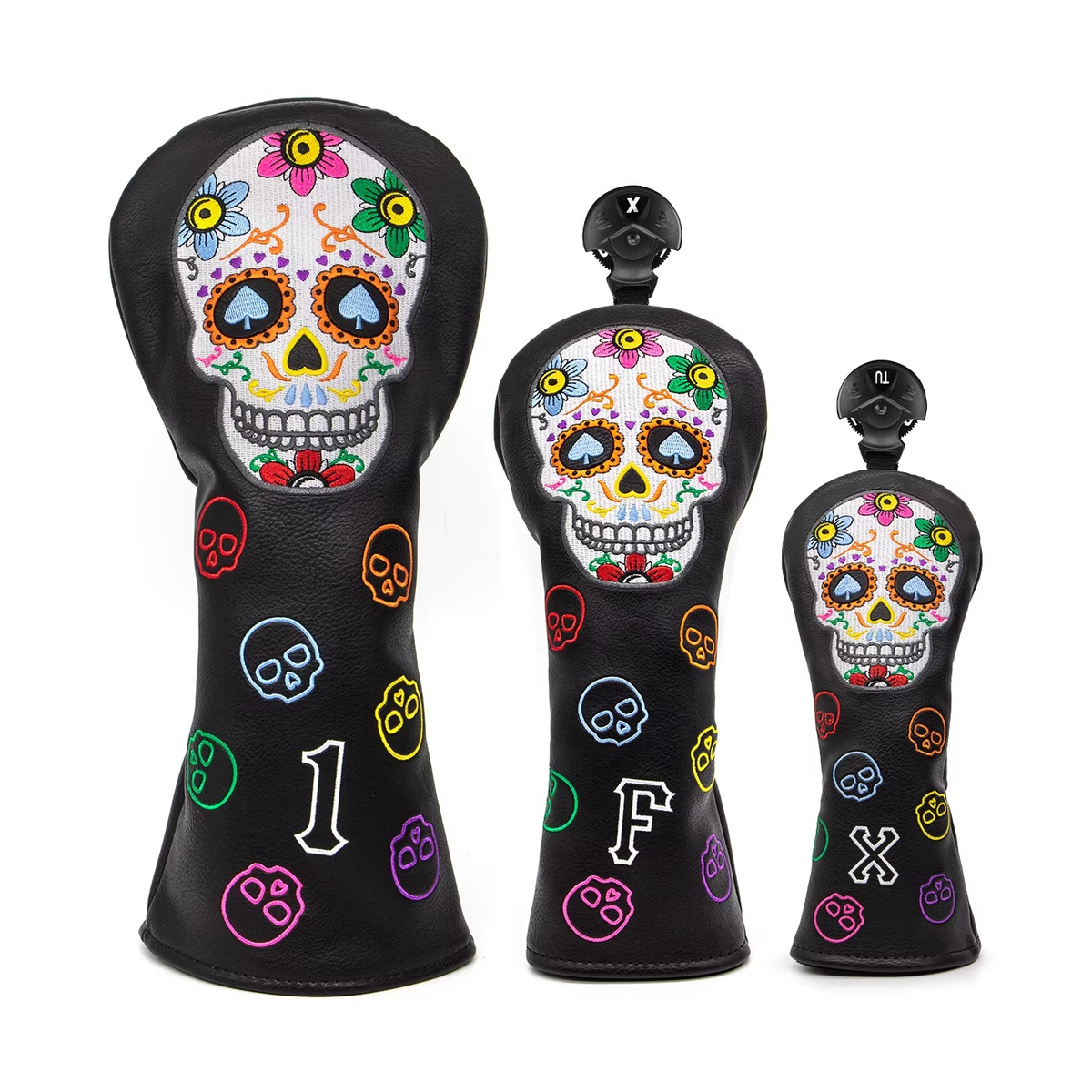 Sugar Skull Swagger Wood Cover Set
