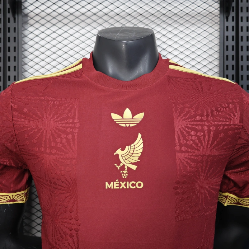 25/26 Player Mexico Gold Cup Edition - Rojo - Slim Fit