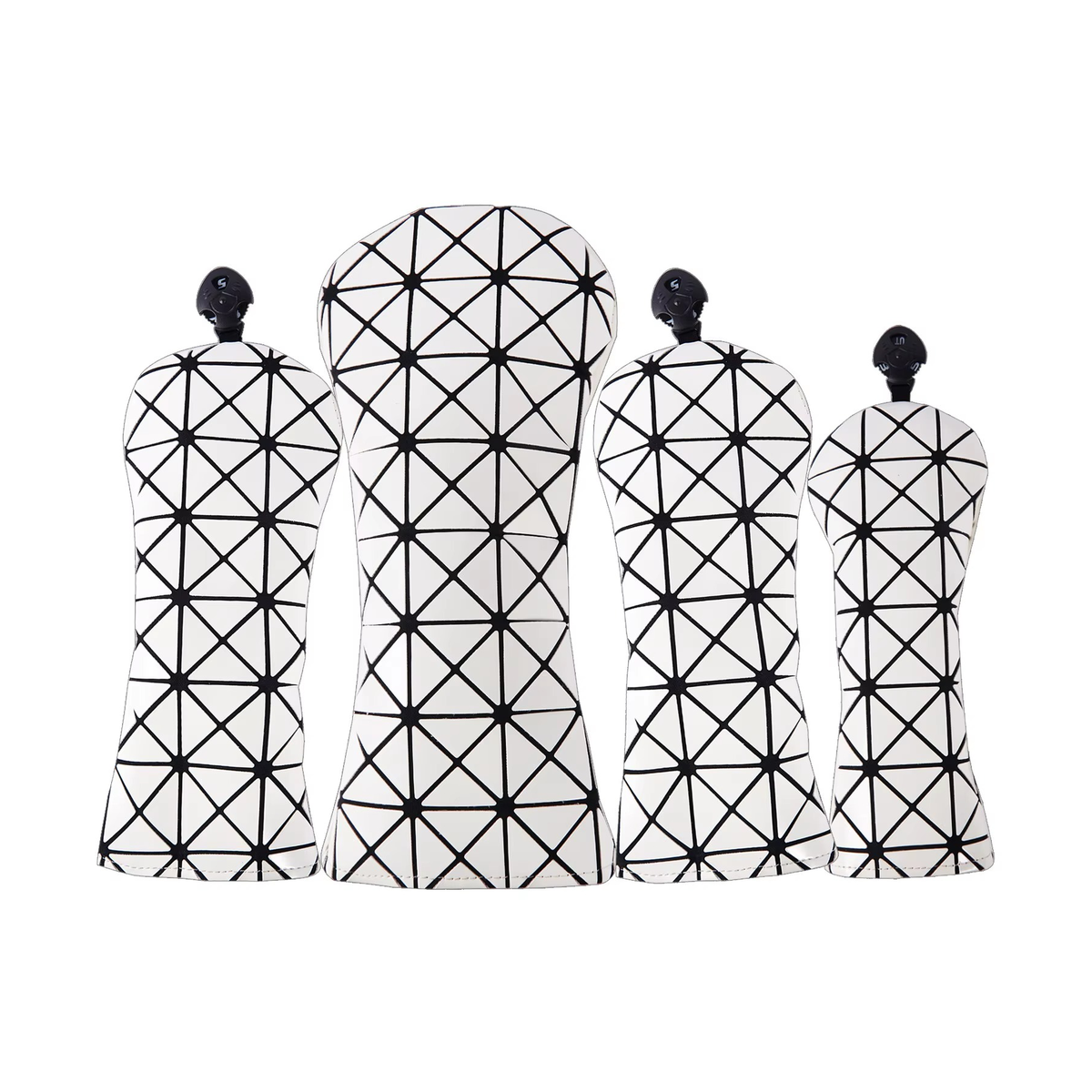 White Lazer Wood Cover Set