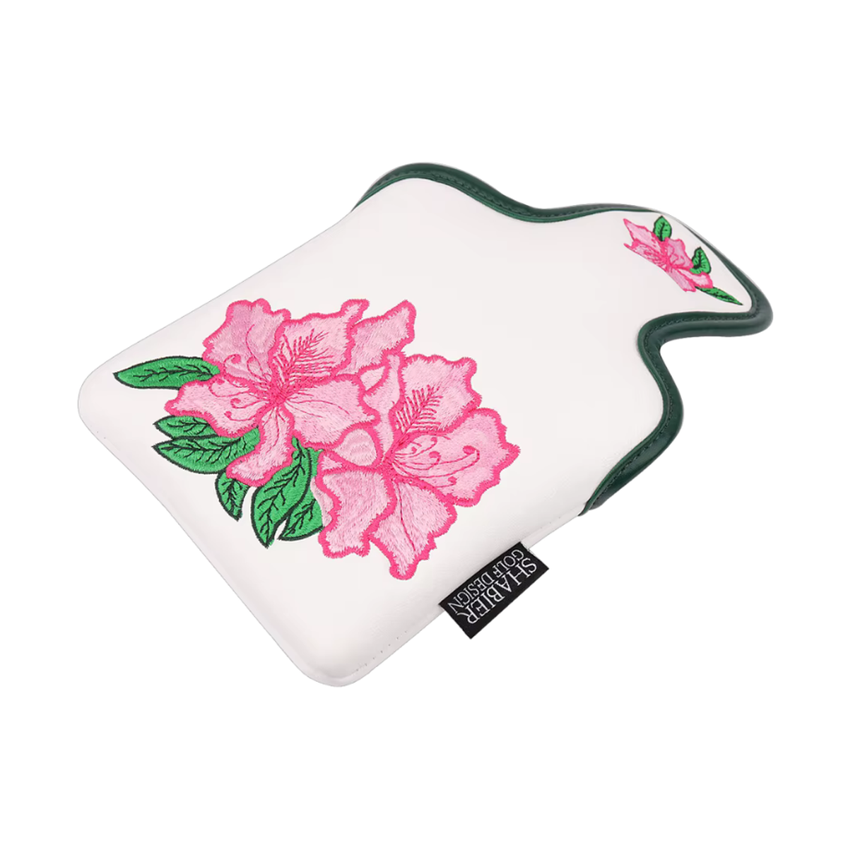 Azalea Bloom (White) - Mallet Putter Cover
