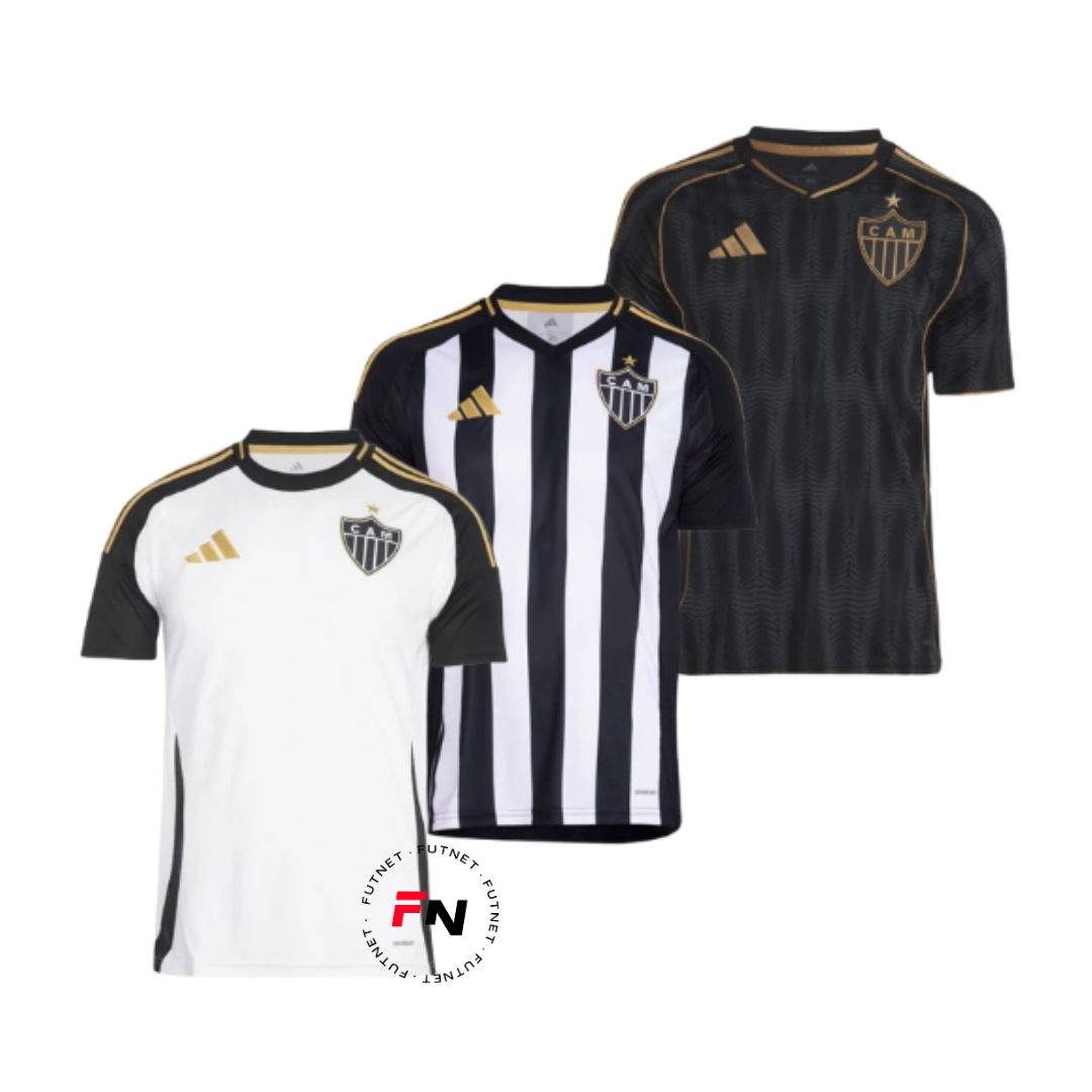 Combo Atletico Mineiro Home + Away + Third 2025/26 Fan Jersey