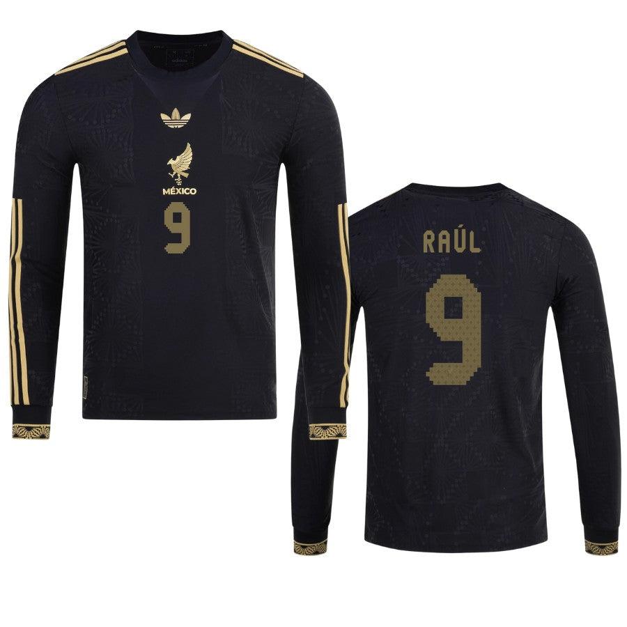 Mexico Raúl Jiménez 2025 Special Edition Long Sleeve Authentic Player [Slim Fit] Player [Slim Fit] Player [Slim Fit] Player Third Jersey by adidas
