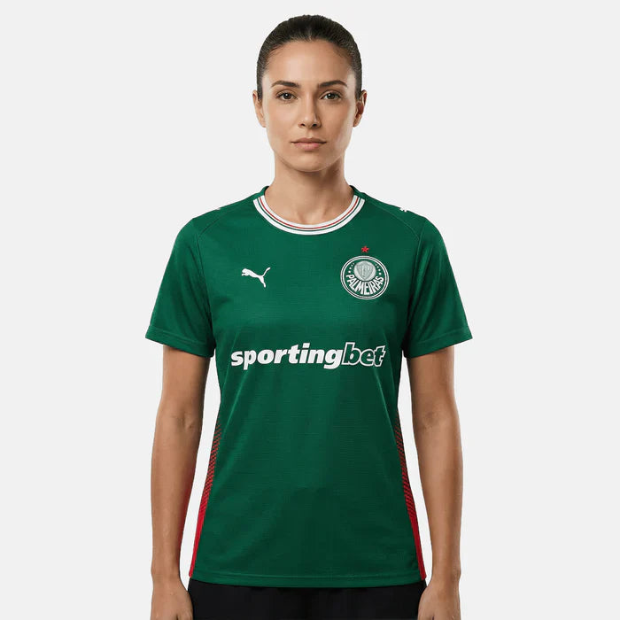 Camisa Feminina Puma Palmeiras 2026/27 I - Fan Version
