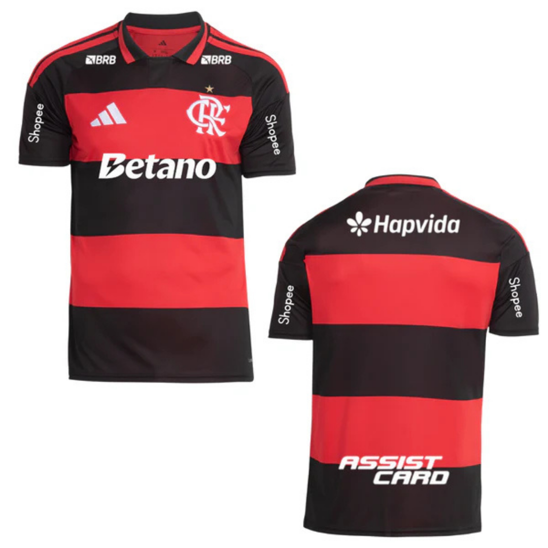 Camisa Flamengo 2026/27 Home - Fan Version Sponsor