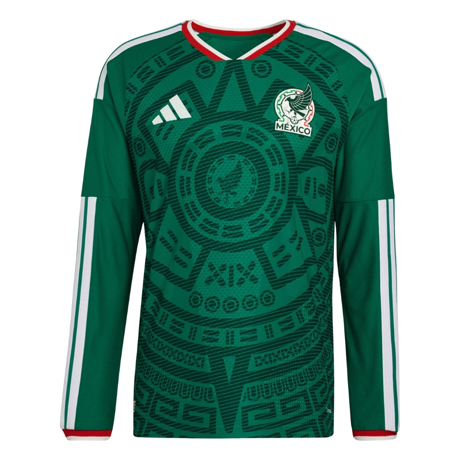 Mexico Home Authentic Player [Slim Fit] Player [Slim Fit] Player [Slim Fit] Player Long Sleeve Shirt 2026 World Cup