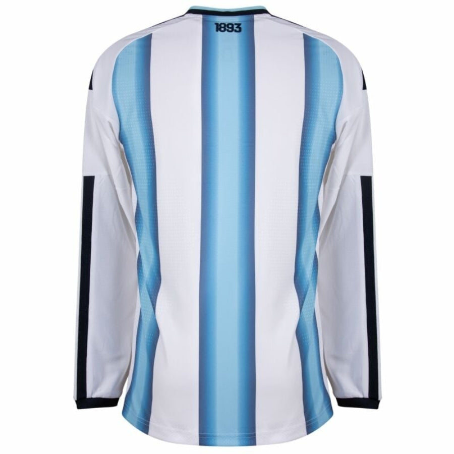 Argentina Home Long Sleeve Fan Jersey Shirt 2026 World Cup