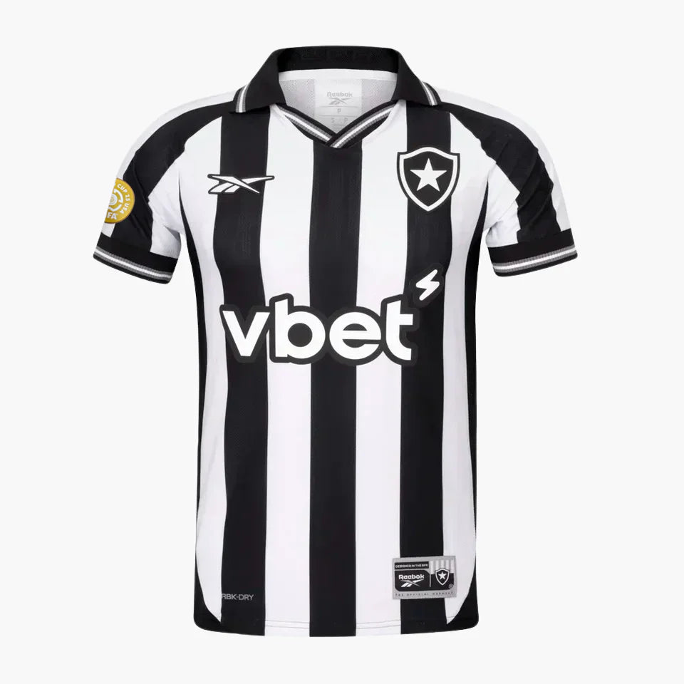 Botafogo Home Fan Jersey 2025/26 - Patch Mundial de Clubes