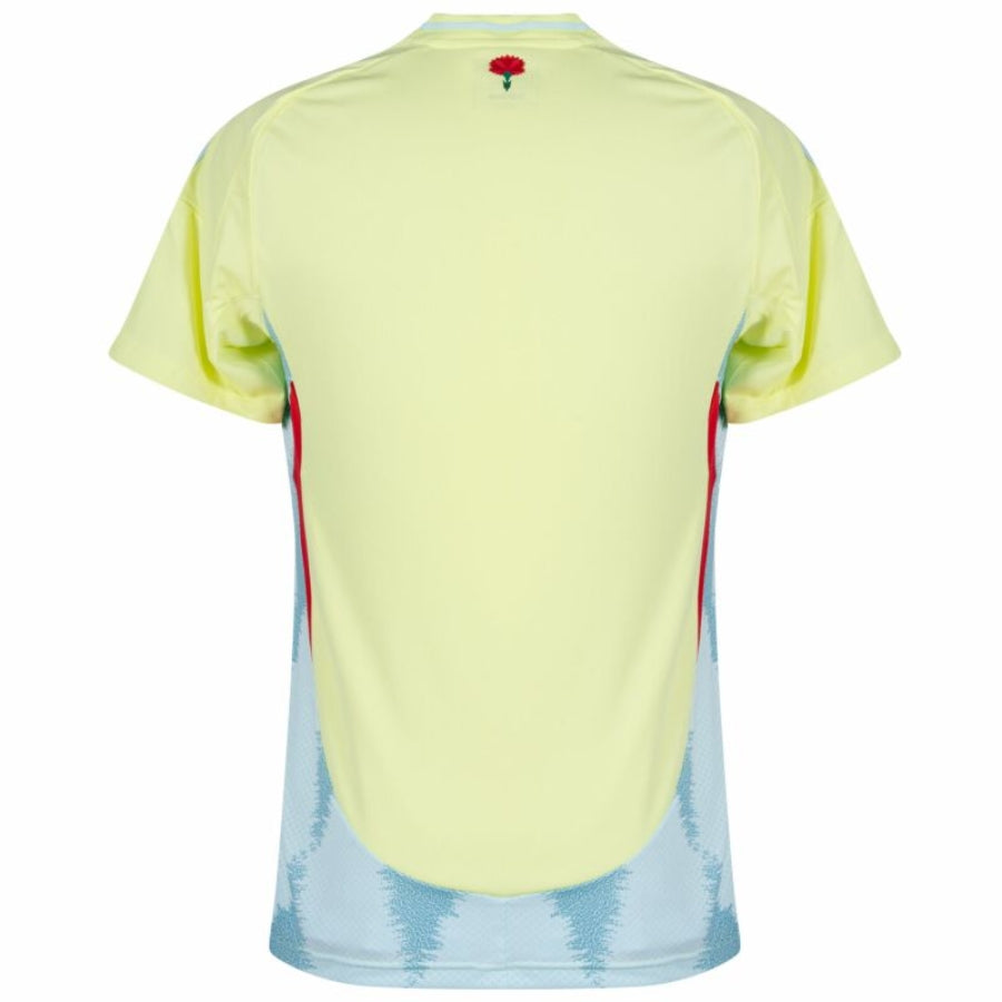 Spain Away Fan Jersey 2025/26 Euro 2024 & Foundation Tournament Patches (Official Printing)