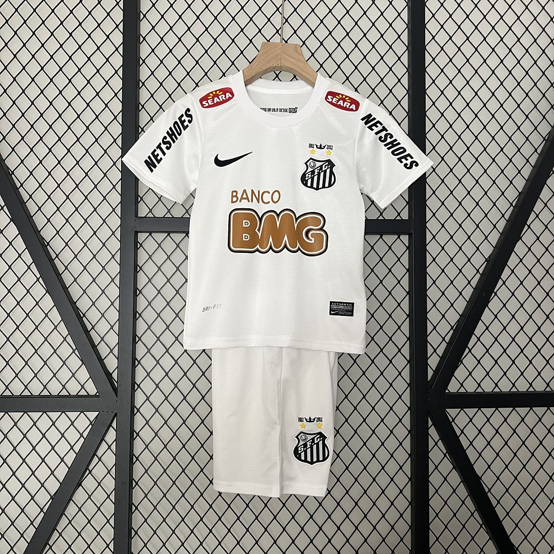 Kit Kids Santos Retro Neymar Jr 2011