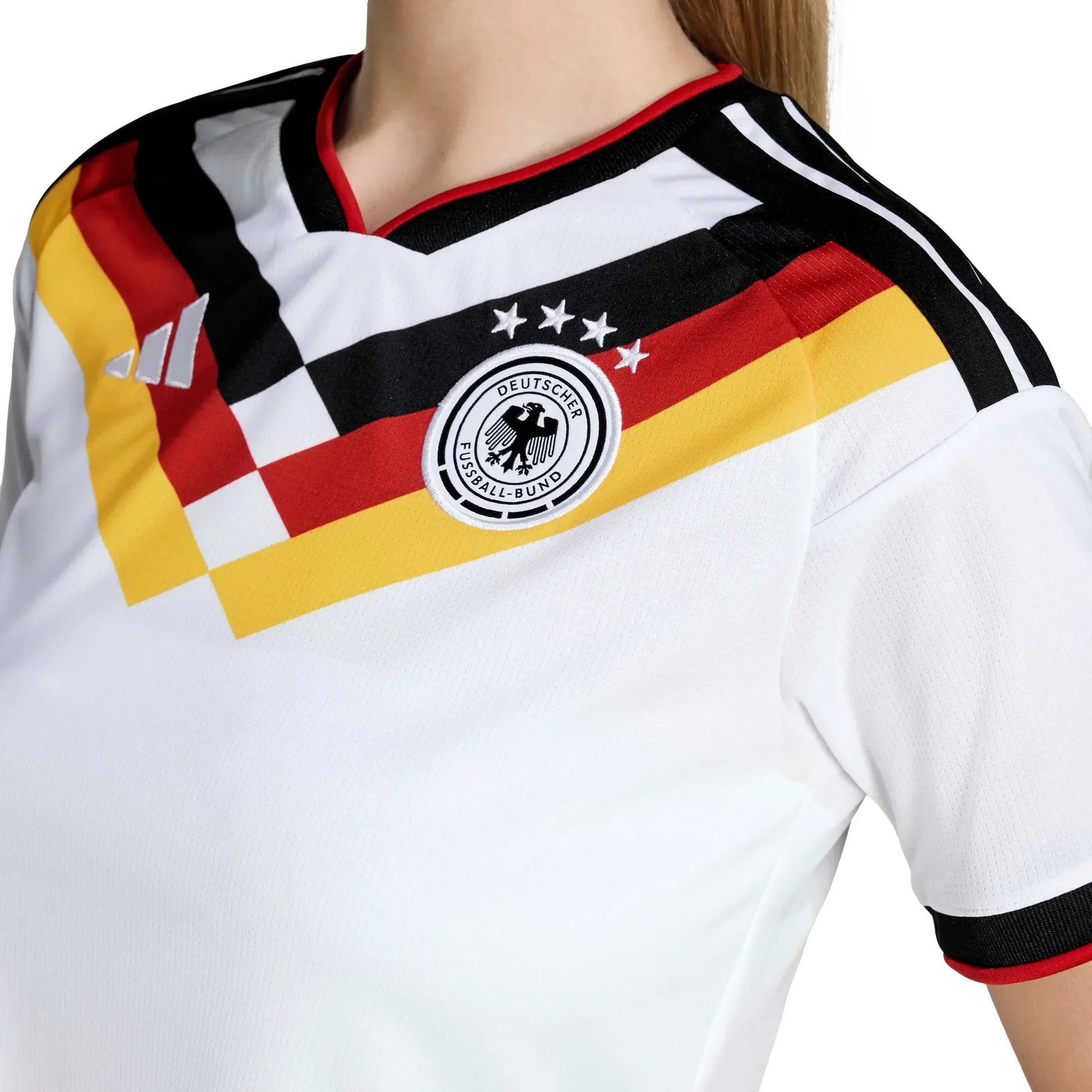 2026 Germany Women's Stadium Home Cropped Soccer Jersey World Cup 2026