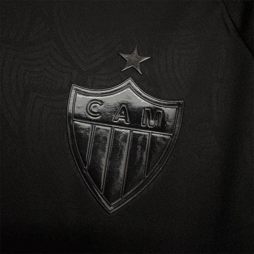Atletico Mineiro  Feminina All Black do GNV Forte e Vingador 2025/26