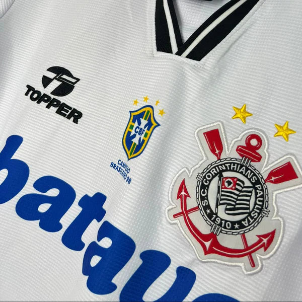 Corinthians 1999 I Home Jersey - Retro Version