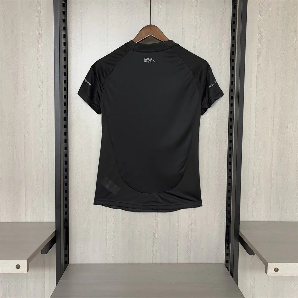 Atletico Mineiro Feminina All Black 2025/26 - Fan Version