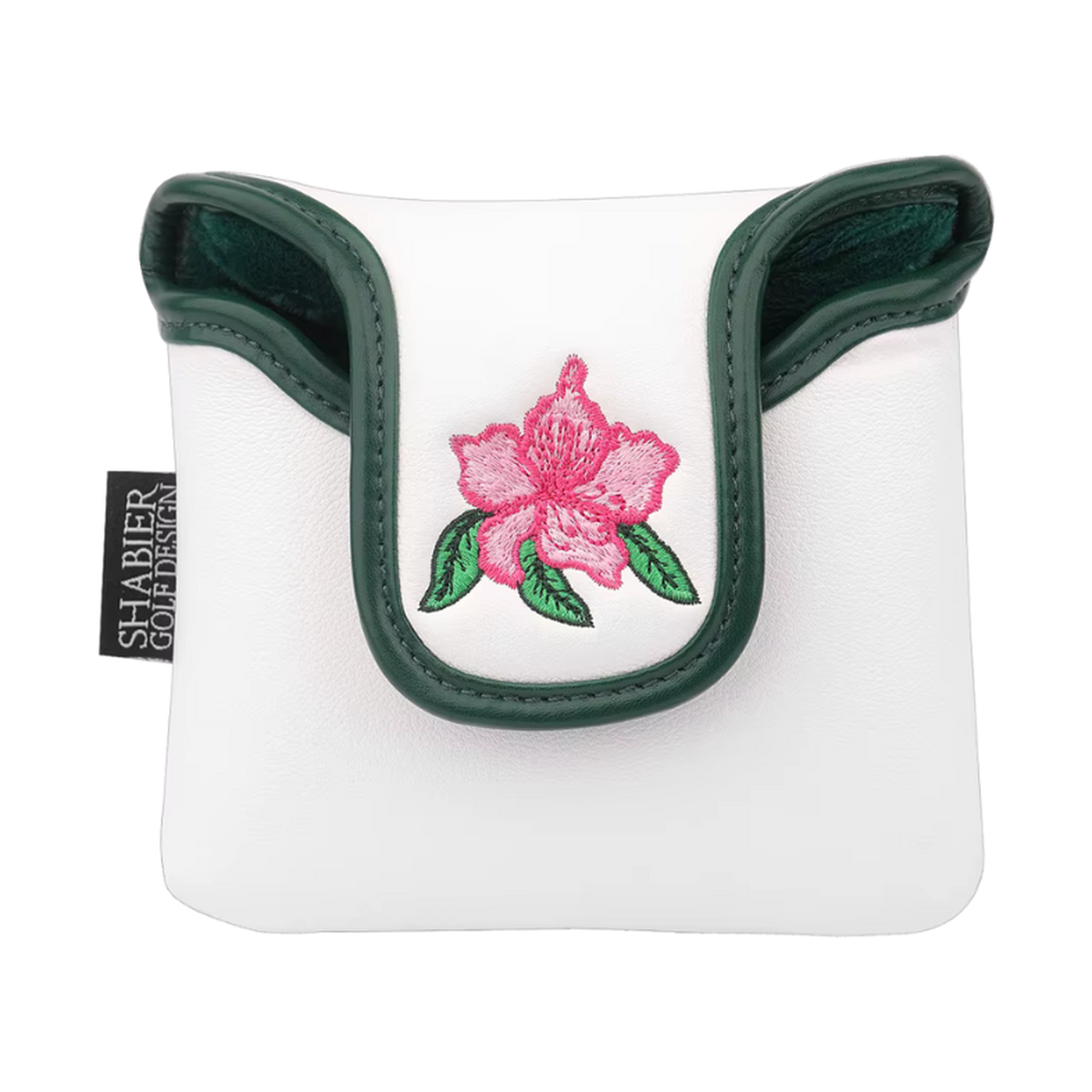 Azalea Bloom (White) - Mallet Putter Cover