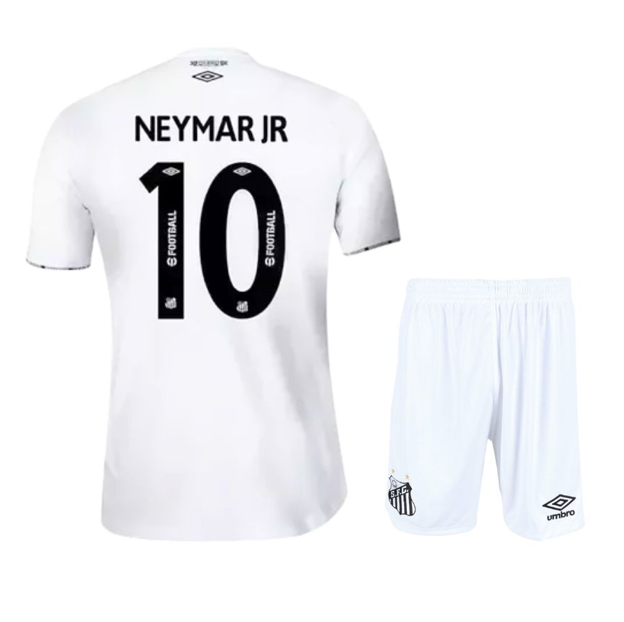 Kit Kids Santos Home 2024/25 Umbro - Neymar Jr #10