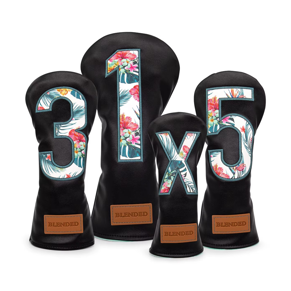 Tropic Fade (Black) Wood Cover Set